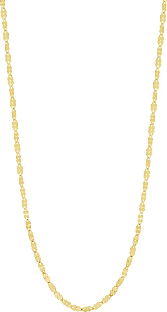 Bony Levy 14K Gold Mini Anchor Chain Necklace | Nordstrom | Nordstrom