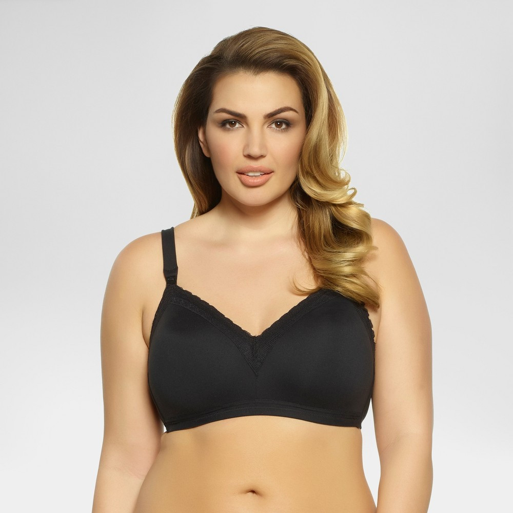 Paramour Women's Wireless Nursing Bra - Black 32D | Target