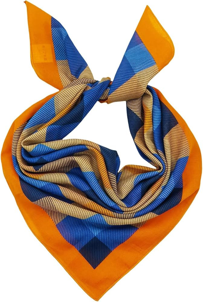 Large Unisex Cotton Bandana Head Hair Scarf Wraps Cover 25 x 25' | Amazon (US)