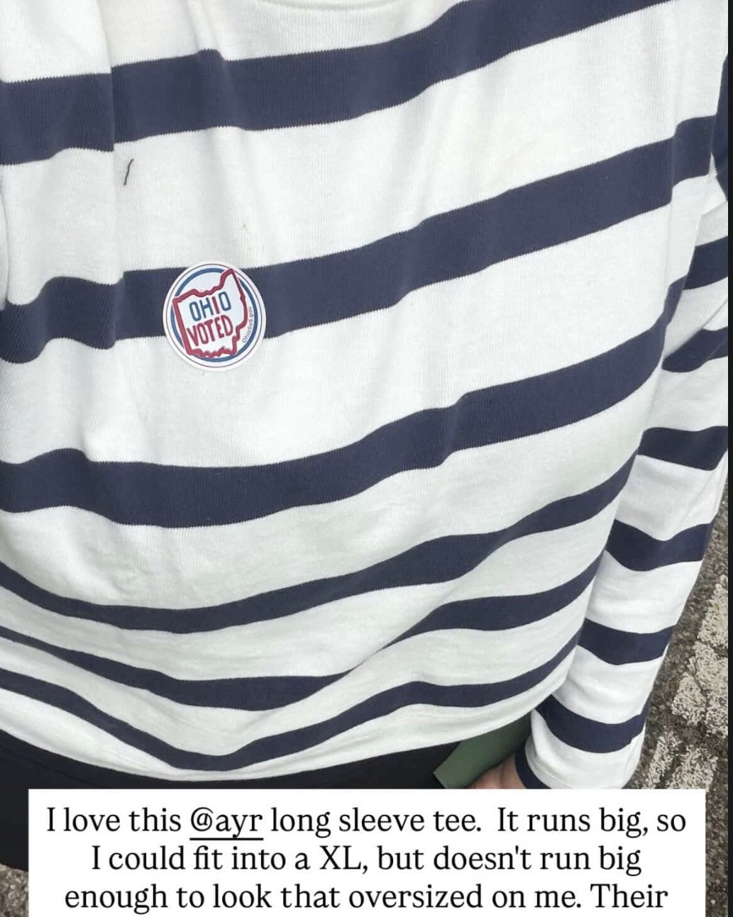 One of my favorite tees from Ayr is 50% off and already selling out! The Half Day Tee: Soft jersey-sweatshirt hybrid that’s perfect for summer layering. Runs large, but I still went with my true size for a more oversized fit.

#LTKSaleAlert #LTKMidsize #LTKPlusSize