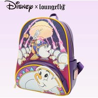 Disney Loungefly Beauty And The Beast Mrs. Potts & Lumiere Backpack Fashion Gift For Disney Fans & Daily Use | AliExpress (US)