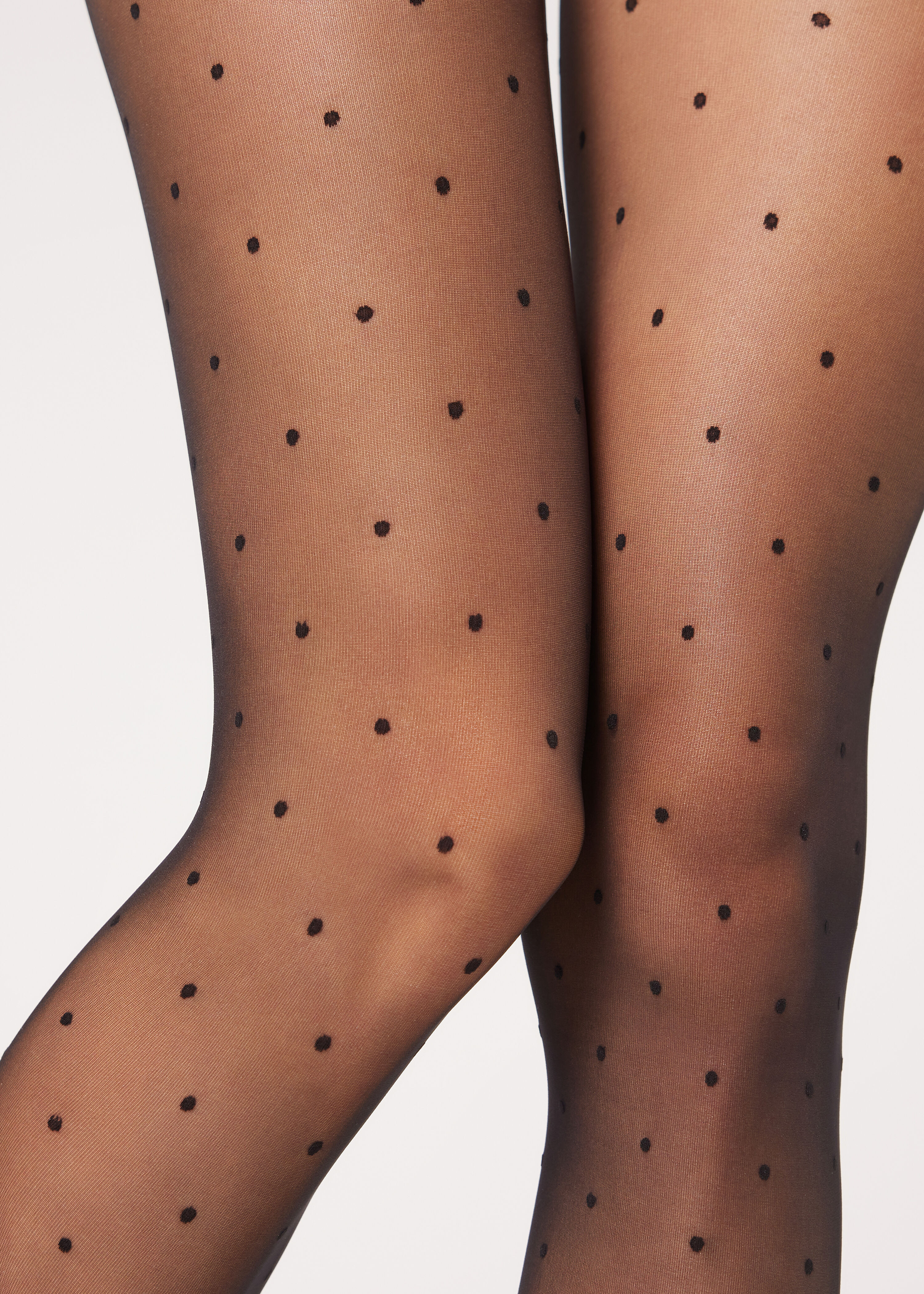 Sheer polka dot tights | Calzedonia US