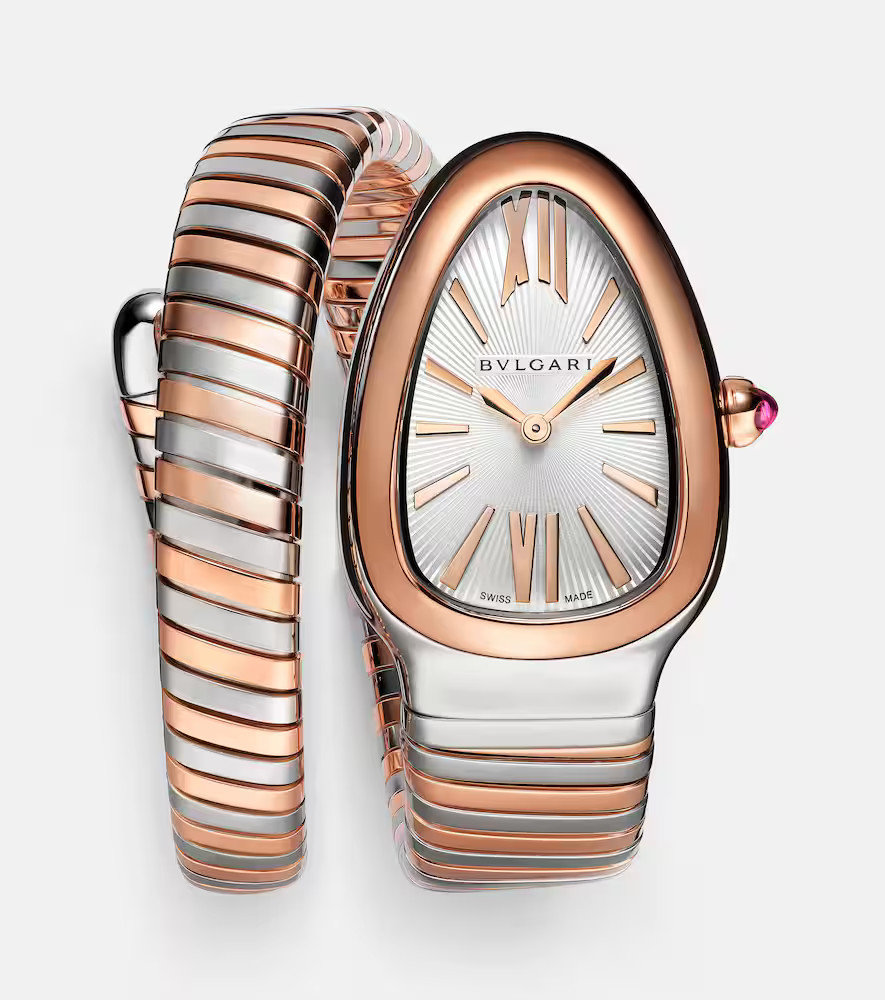 Bvlgari Uhr Serpenti Tubogas mit 18kt Roségold (750/1000) und Rubellit | Mytheresa (DACH)