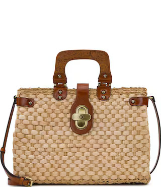 Valpiana Straw Satchel Bag | Dillard's