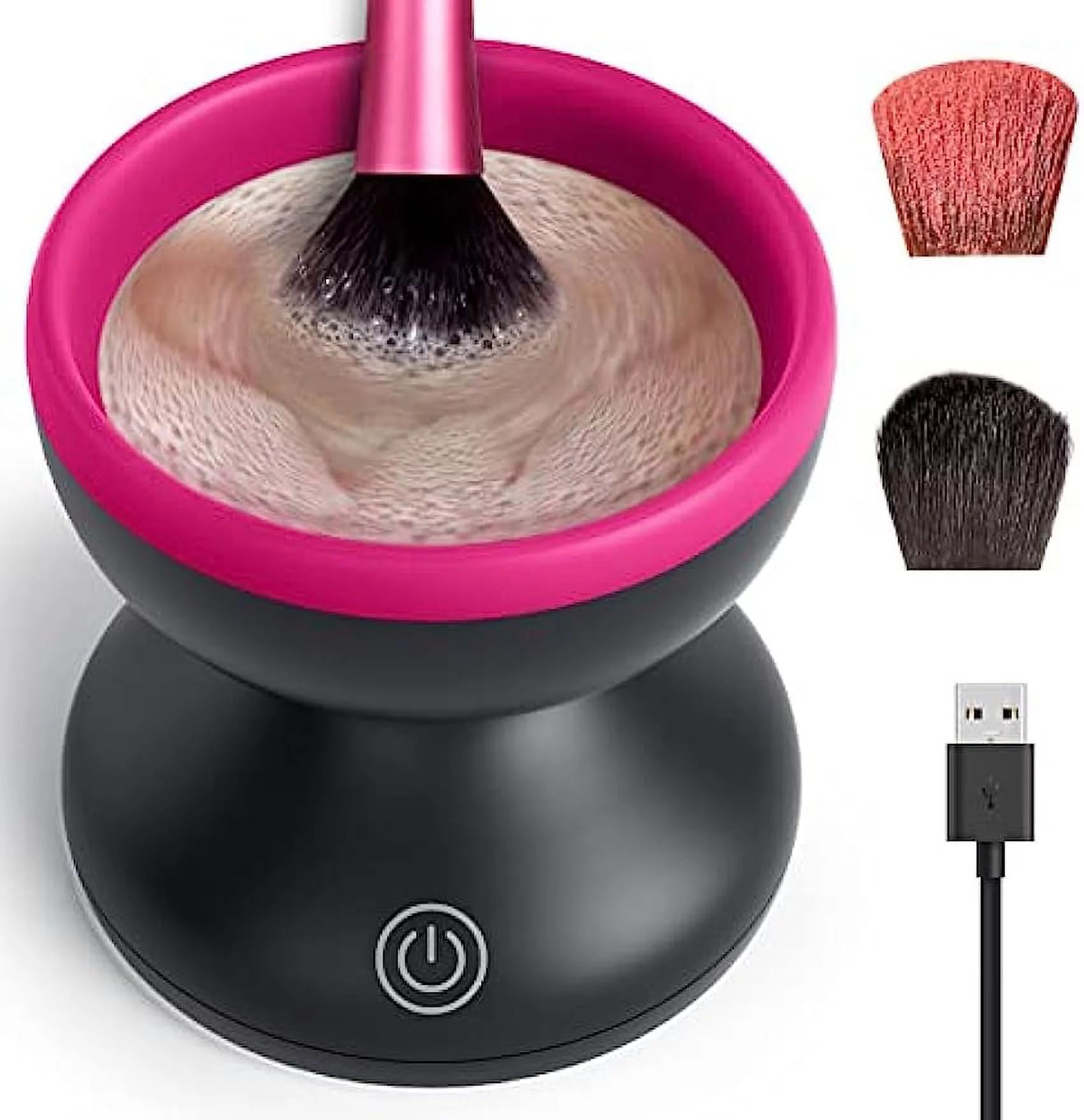 Electric Makeup Brush Cleaner Machine - Portable Automatic USB Cosmetic Brushes Cleaner for All S... | Walmart (US)