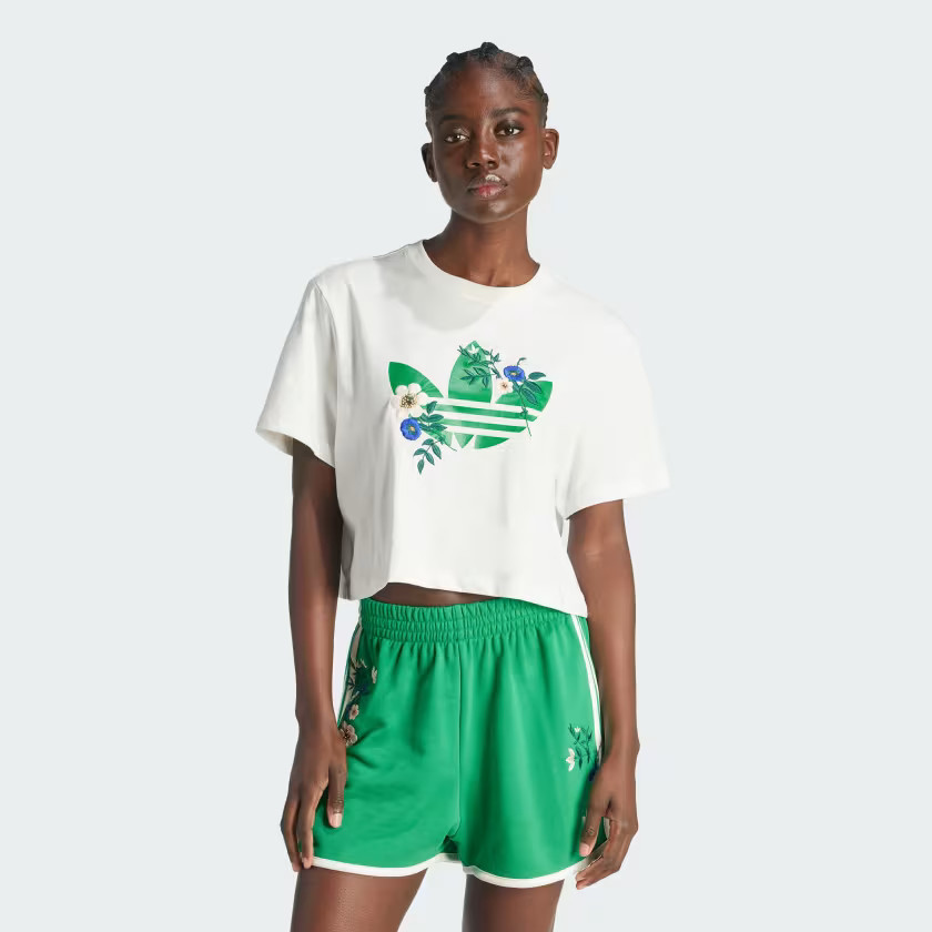 Fashion Graphics Floral Trefoil Tee | adidas (US)