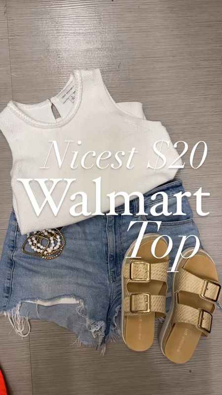 Like and comment “WALMART TANK” to have all links sent directly to your messages. Loving these finds! These sweater tanks are so dang good! $20 available in 4 gorgeous colors. I have worn the sandals and tanks on repeat  ☀️✨
.
#walmart #walmartfinds #walmartfashion #summerstyle #summerfashion #summeroutfit #sandals 

#LTKSaleAlert #LTKFindsUnder50 #LTKStyleTip