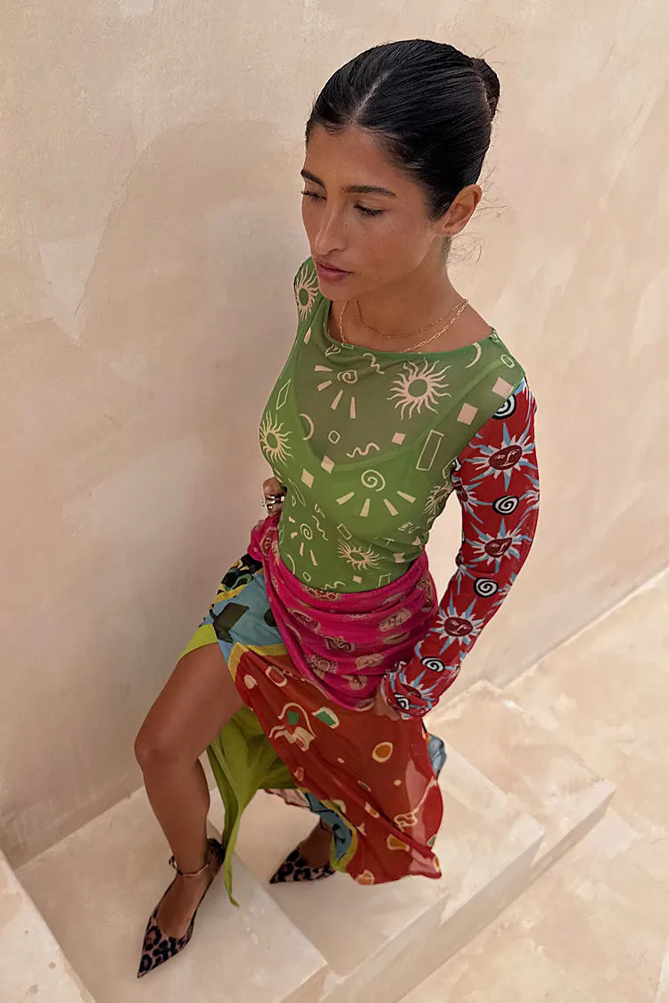 Dahlia Mesh Dress | Never Fully Dressed (UK & IE)