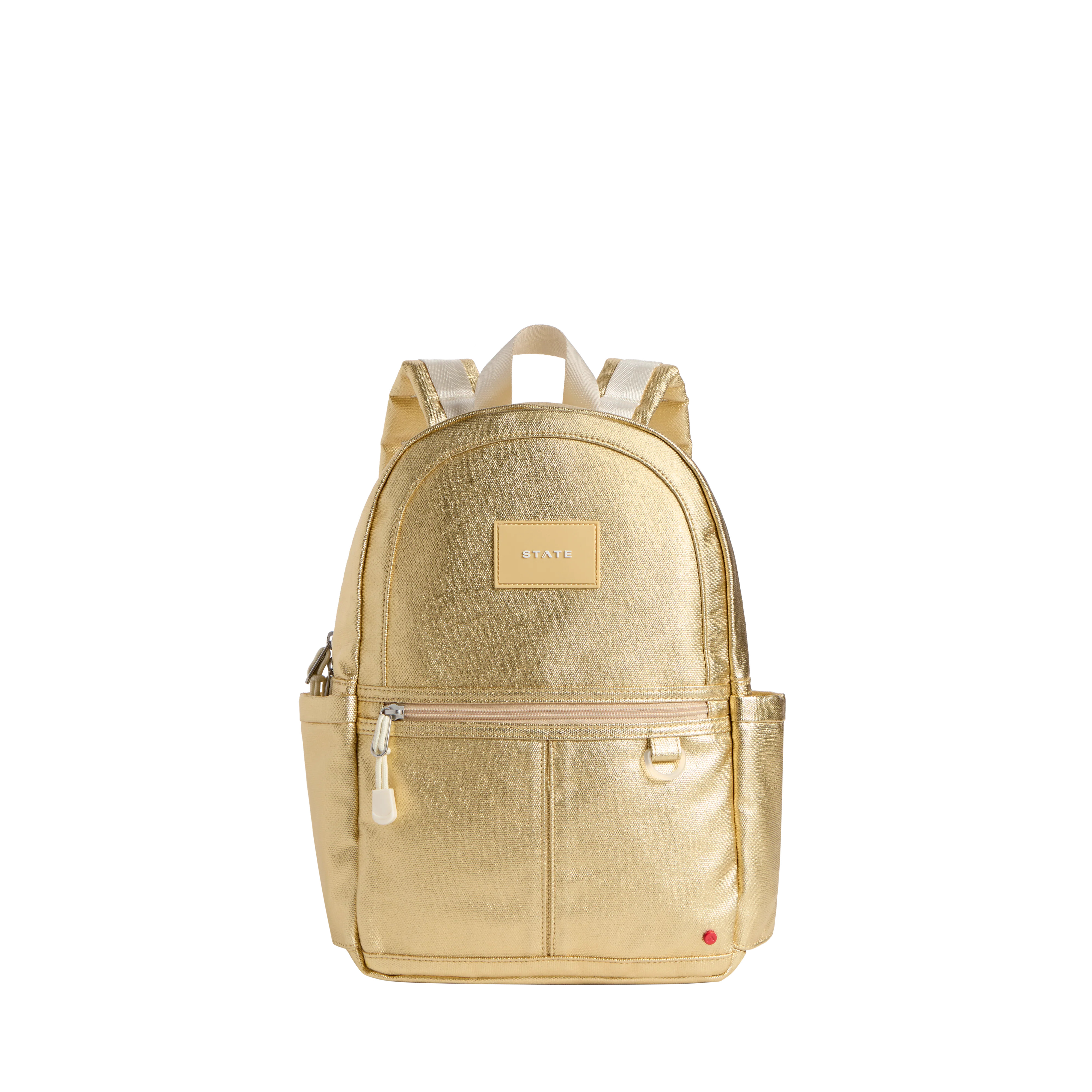 STATE Bags | Kane Mini Backpack Metallic Gold | Back to School | Travel Backpack | STATE Bags