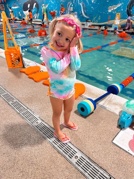 All of my daughters favorite swim gear for her swimming practice. We will be wearing RuffleButts all summer long ⛱️☀️

#LTKBaby #LTKSaleAlert #LTKSwim