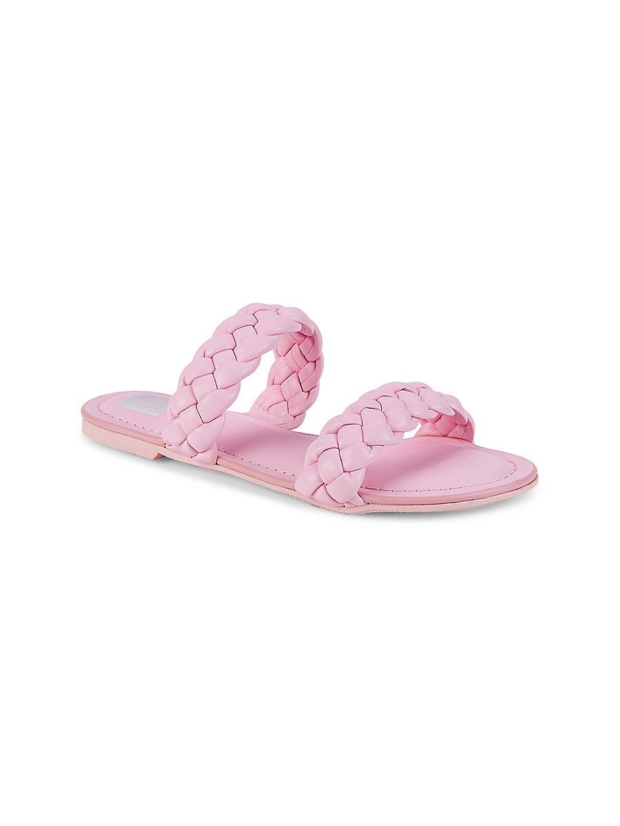 DV by Dolce Vita Girl's Careena Braided Flat Sandals - Pink - Size 4 (Child) | Saks Fifth Avenue OFF 5TH (Pmt risk)