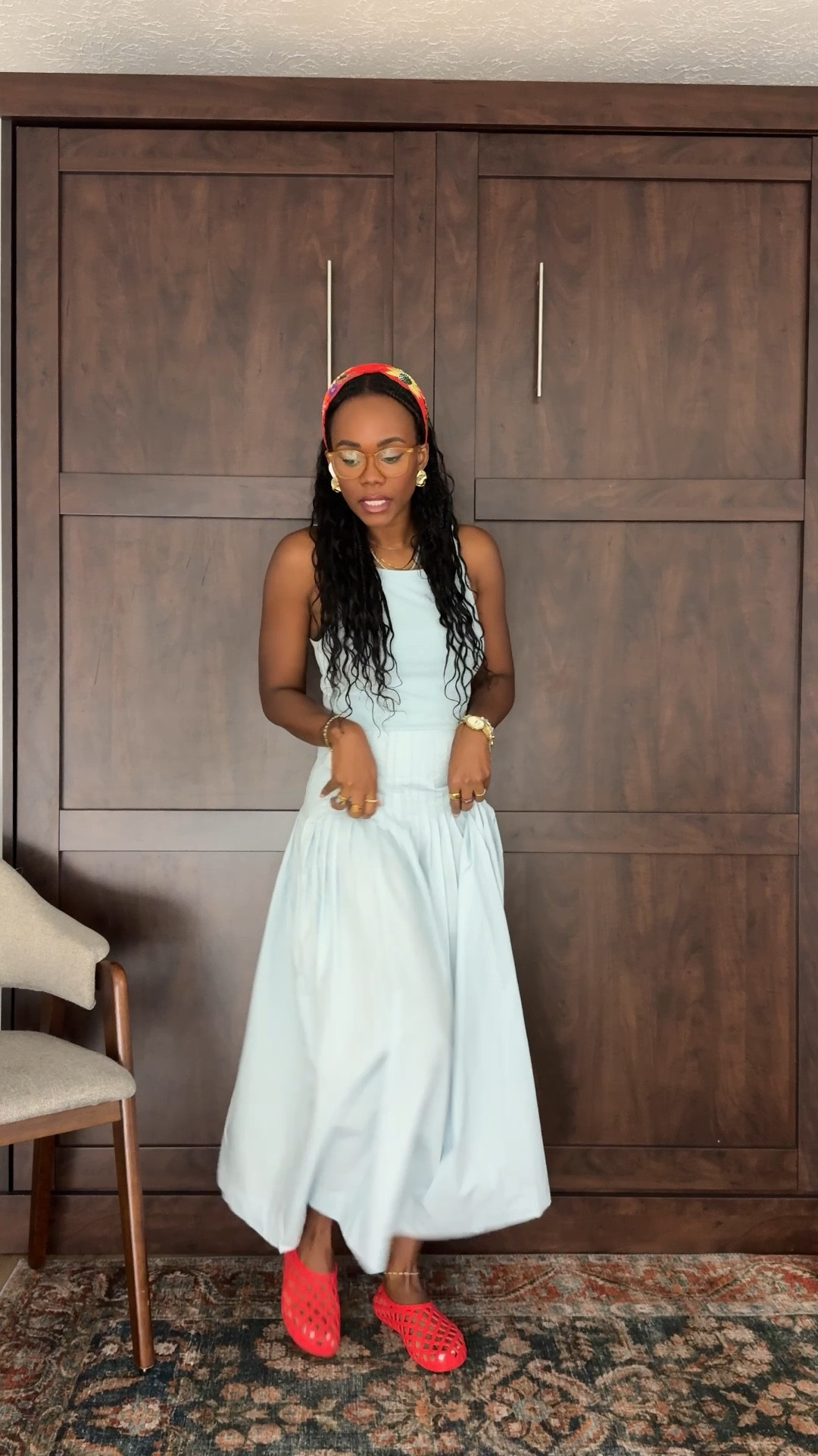 I had an in home interview this morning with Fox13 Tampa Bay. This is what I wore. I’ve been eyeing this dress from J.Crew and it’s now 50% so had to get it. I bought this headband from a market in Seattle and the jelly sandals are here to stay (for summer)

#LTKShoeCrush #LTKSummerEdit #LTKStyleTip