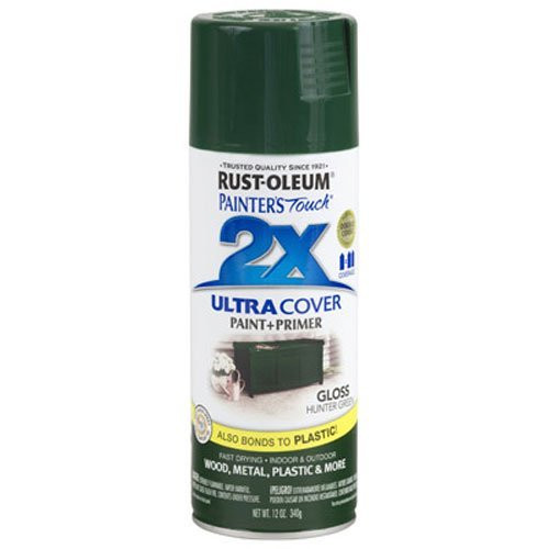 Rust-Oleum 249111 Painter's Touch Multi Purpose Spray Paint, 12-Ounce, Hunter Green | Amazon (US)