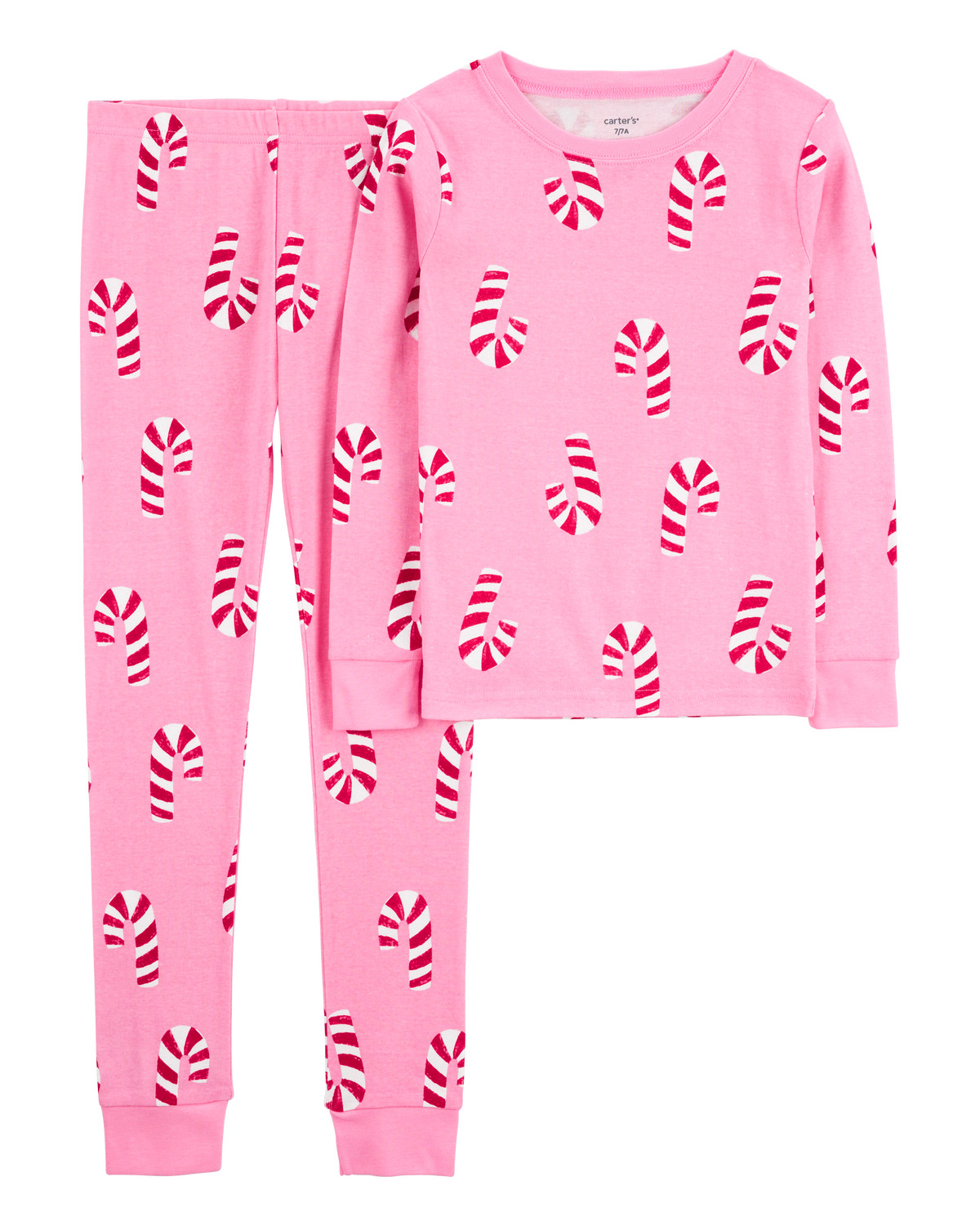 Kid 2-Piece Christmas Candy Cane 100% Snug Fit Cotton Pajamas - Carter's | Carter's | Carter's Inc