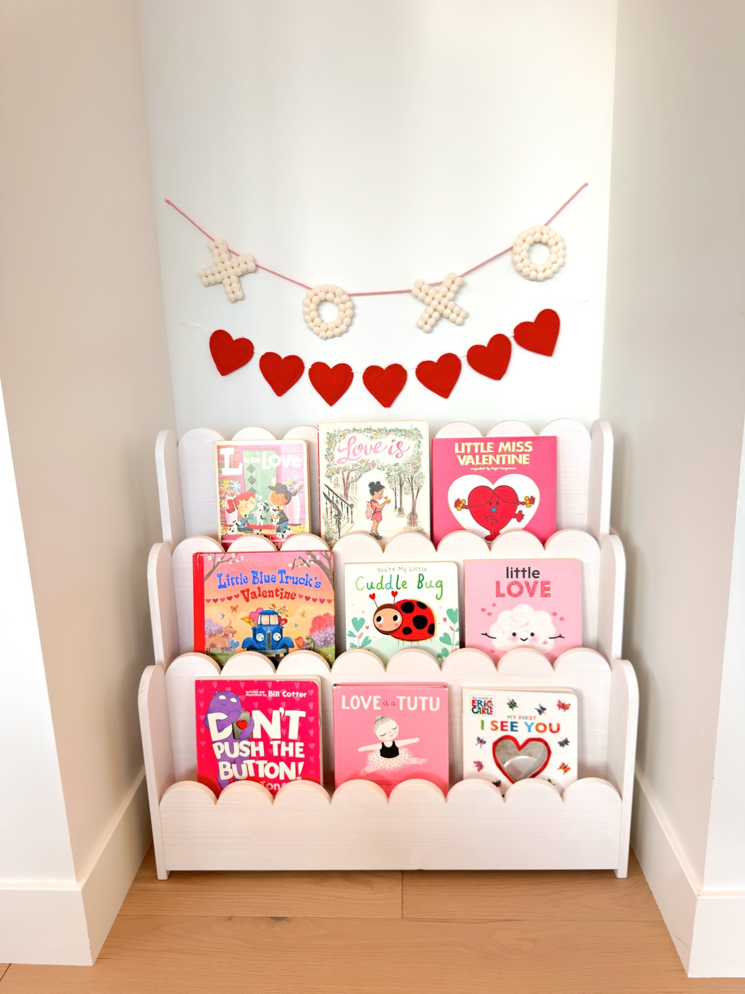 Valentine’s book nook for babies & toddlers 💘📚Sharing all my favorite books + this adorable shelf that makes rotating seasonal reads so easy! 

#LTKBaby #LTKValentine #LTKKids