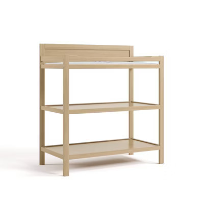 Storkcraft Alpine Changing Table with Water-Resistant Changing Pad - Driftwood | Target