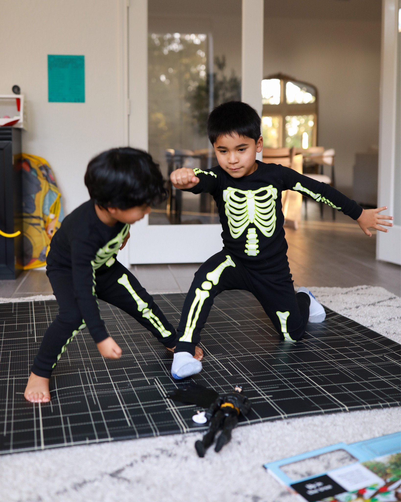 A little early for Halloween but the boys couldn’t wait to wear their glow in the dark pajamas. And they are currently 30% off!

#LTKkids #LTKSeasonal #LTKfamily