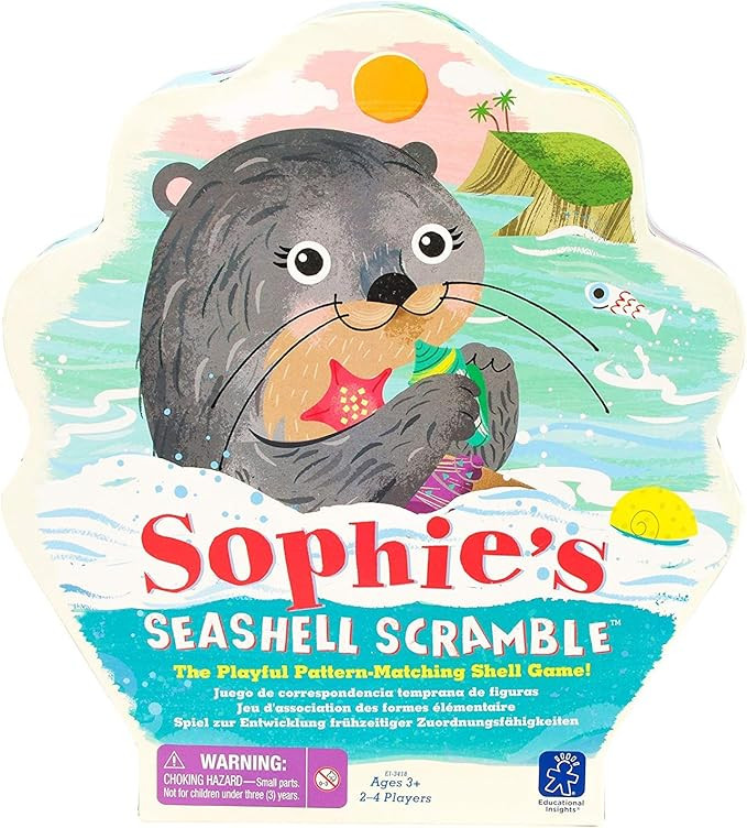Educational Insights Sophie's Seashell Scramble Board Game - 3418 | Amazon (CA)