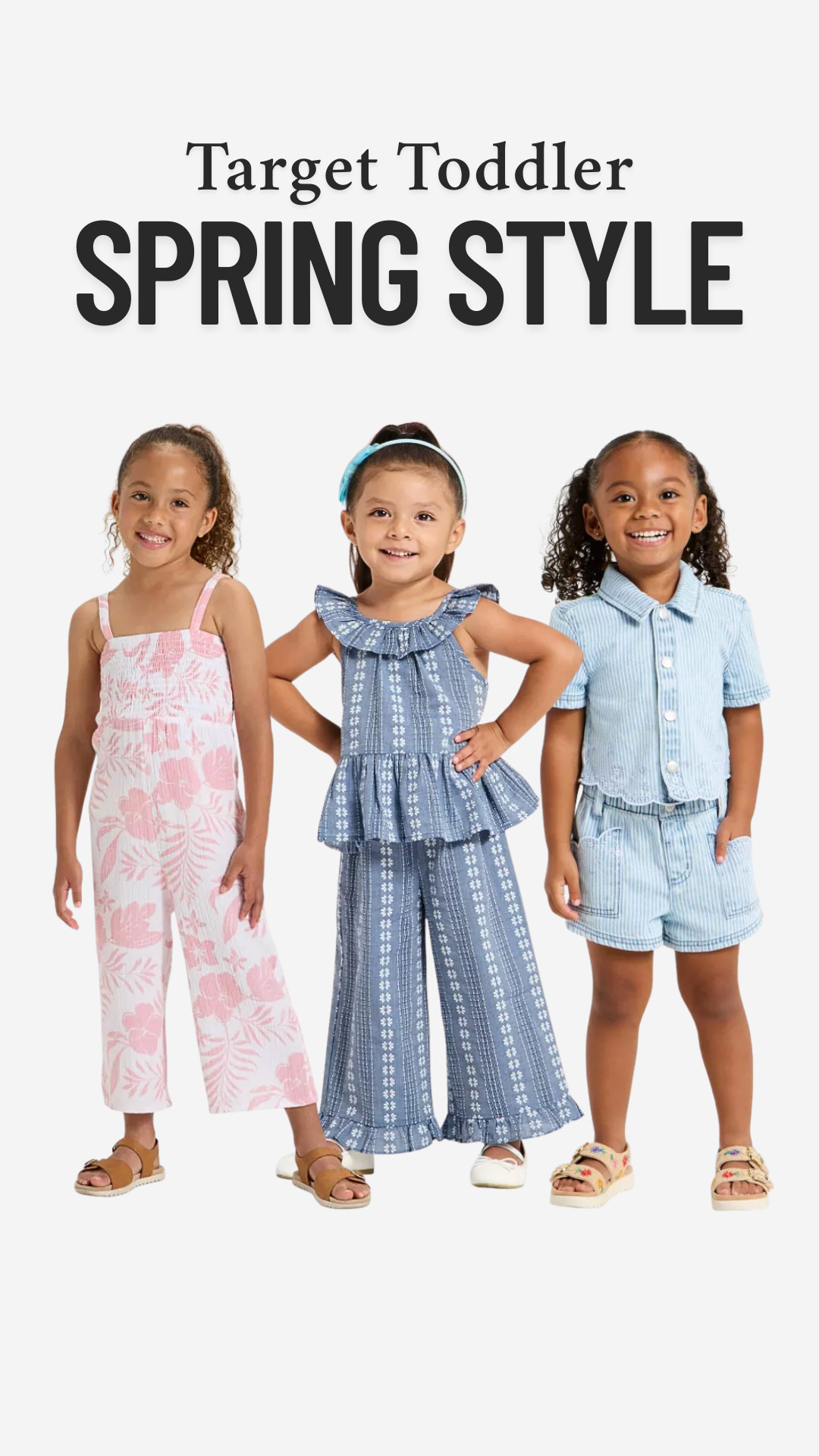 New spring styles for toddler girls at Target! 

 #LTKSpringSale #LTKSeasonal #LTKKids