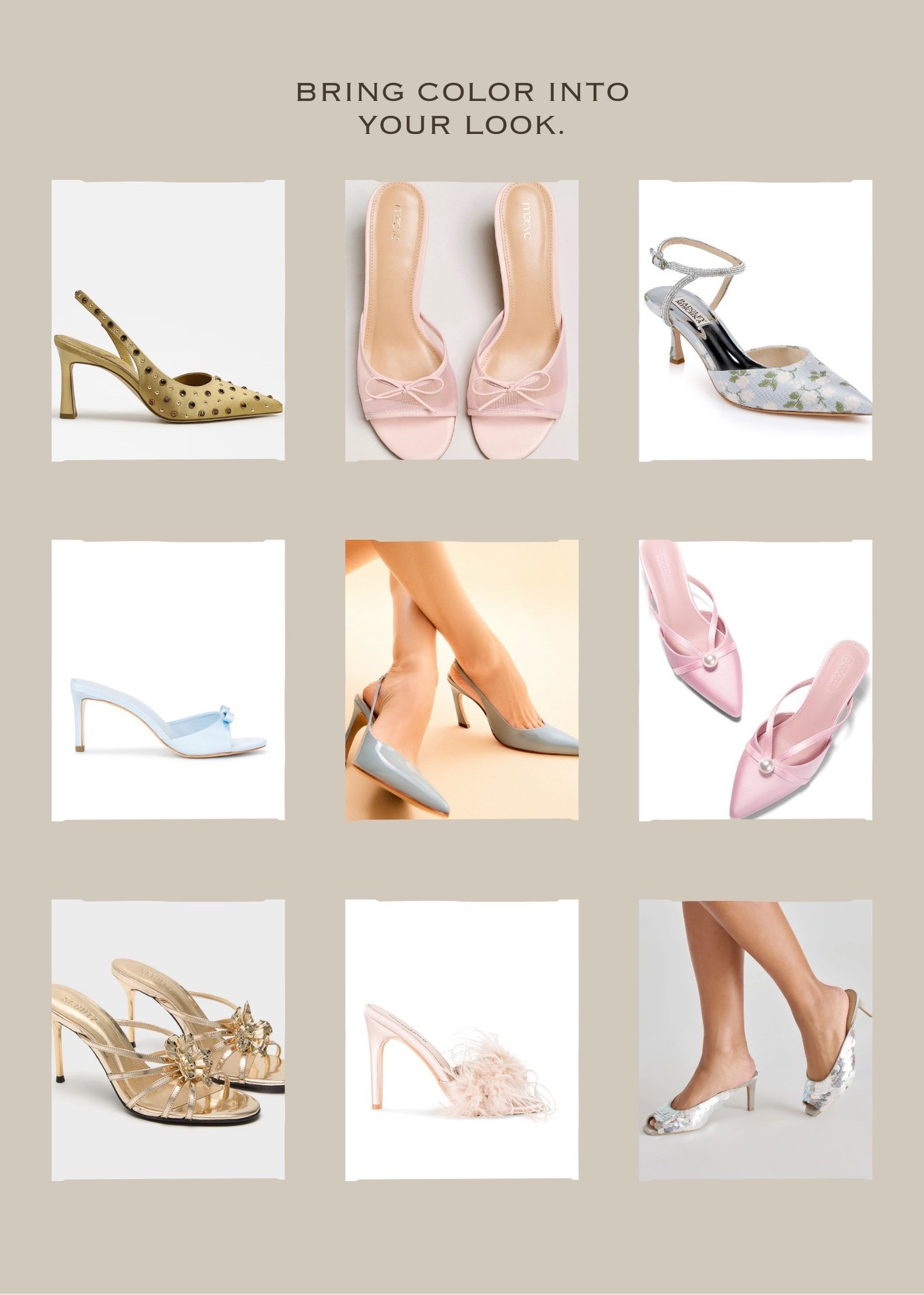 Fun colored heels!

#LTKWedding