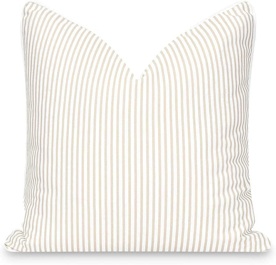 Hofdeco Premium Fall Coastal Patio Indoor Outdoor Pillow Cover Only, 20"x20" Water Repellent for ... | Amazon (US)