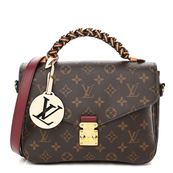 LOUIS VUITTON

Monogram Braided Pochette Metis Safran | Fashionphile
