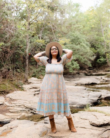 Wondering in the woods is one of my fave past times. And why not do it in a whimsical and bohemian outfit? Loving this Spell x Free People Juniper dress and Lack of Color hat. 

The dress is sold out but I’ve linked similar ones!

#LTKaustralia #LTKFind #LTKU