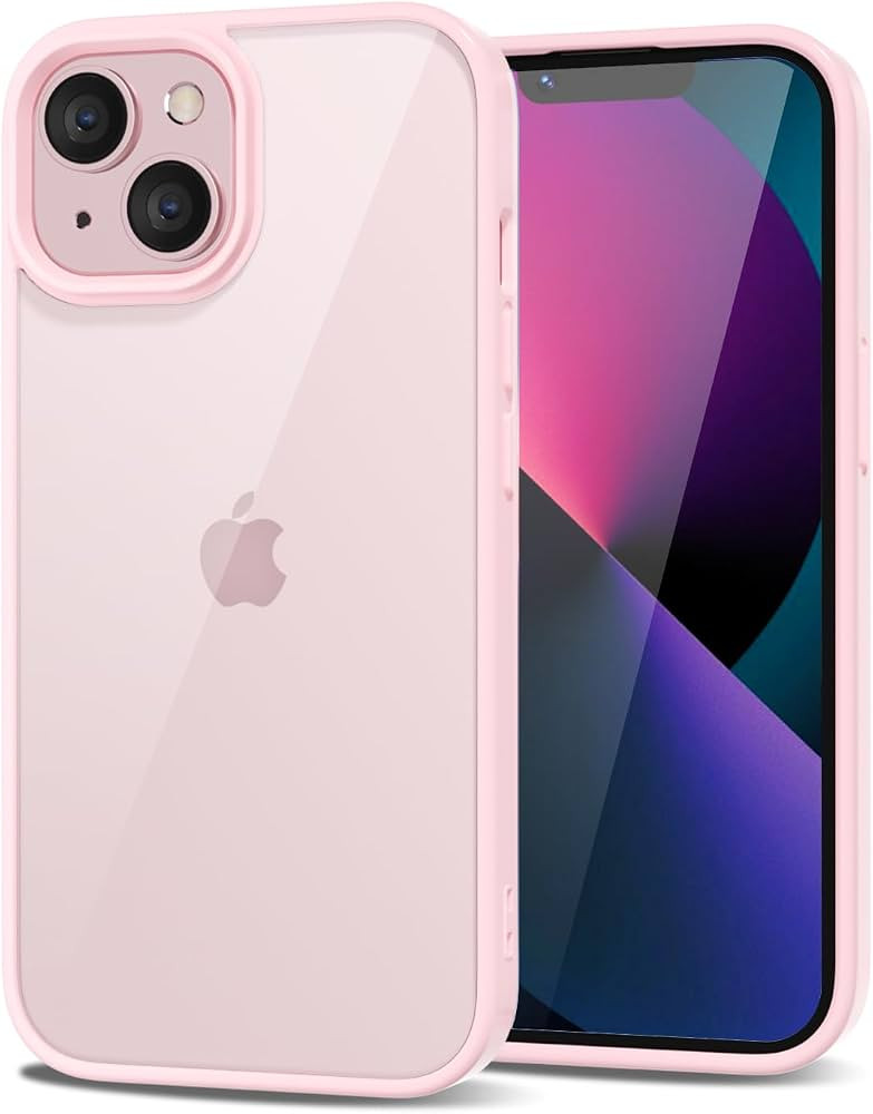 for iPhone 13 Mini Case Clear, Transparent Hybrid 13 Mini Phone Case [Hard Plastic & Soft Silicon... | Amazon (US)