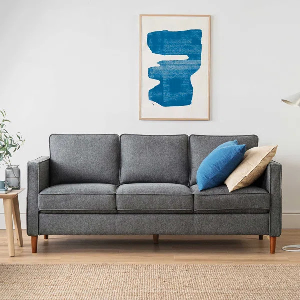 Hana 78" Square Arm Sofa | Wayfair North America