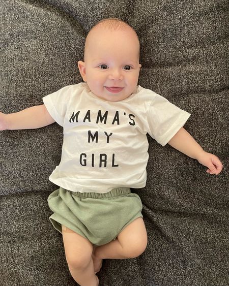 Mama’s my girl cute baby boy outfit

#LTKbaby #LTKkids