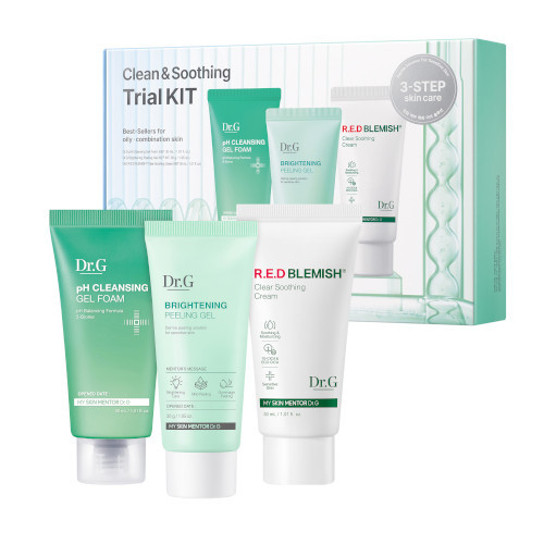 Dr. G - R. E.D Blemish Clean and Soothing Trial Kit - 1set | Stylevana