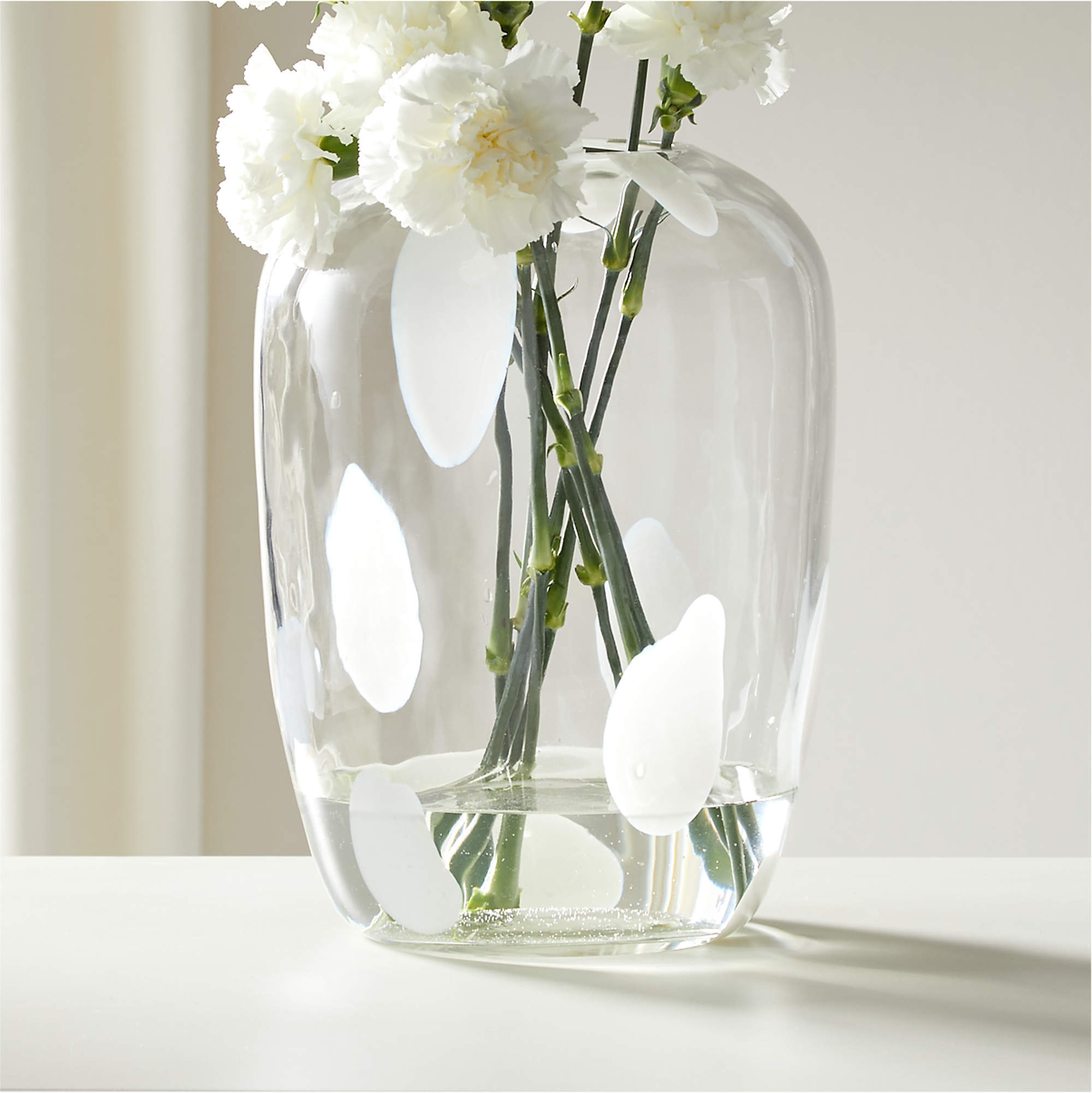 Voir Clear Glass Vase + Reviews | CB2 | CB2