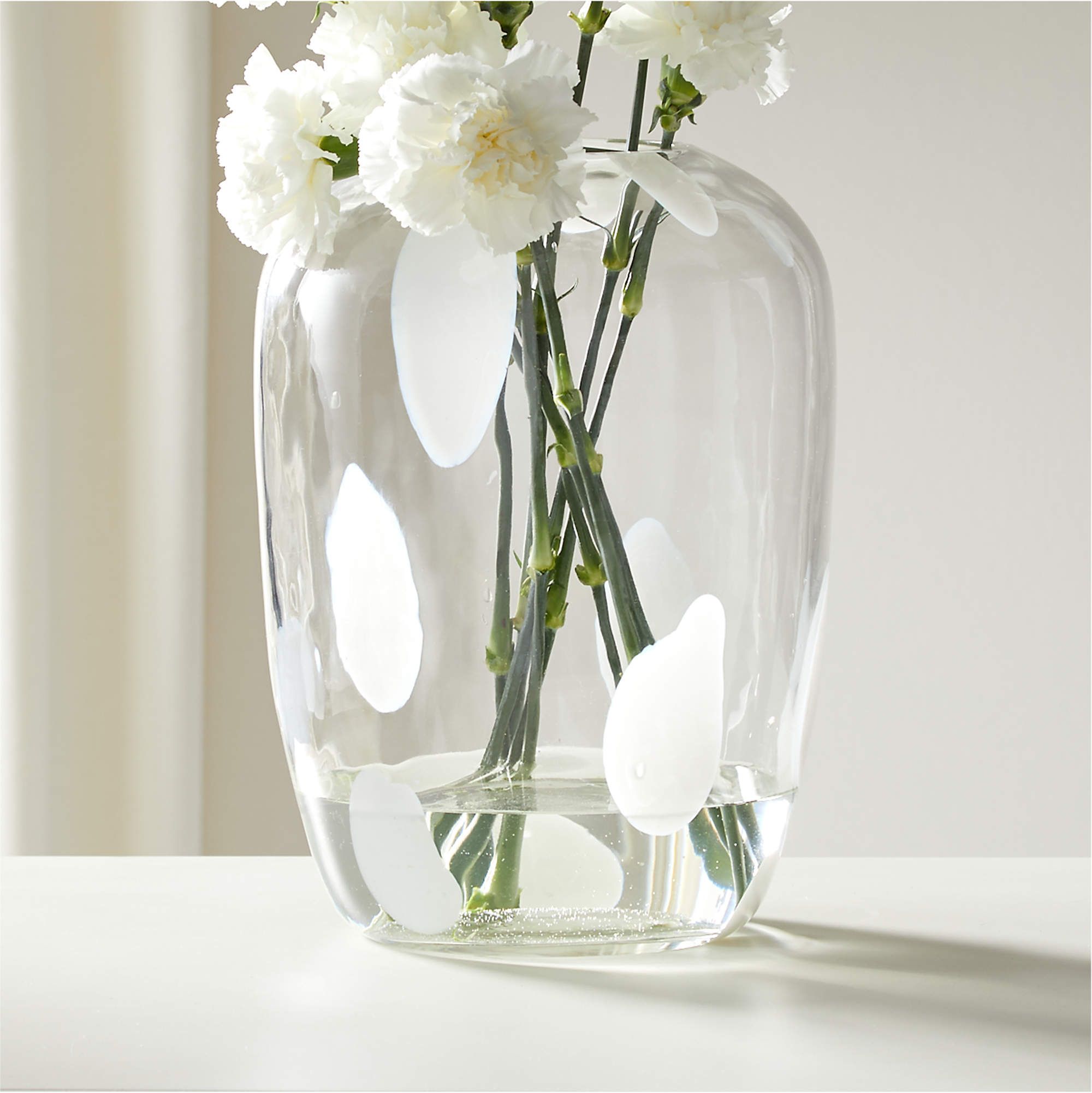 Voir Clear Glass Vase + Reviews | CB2 | CB2