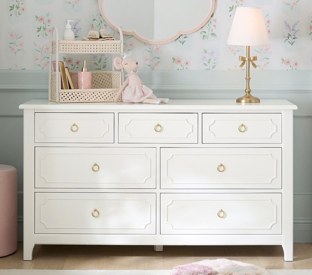 Ava Regency 7-Drawer Dresser (56w x 19d") | Pottery Barn Kids