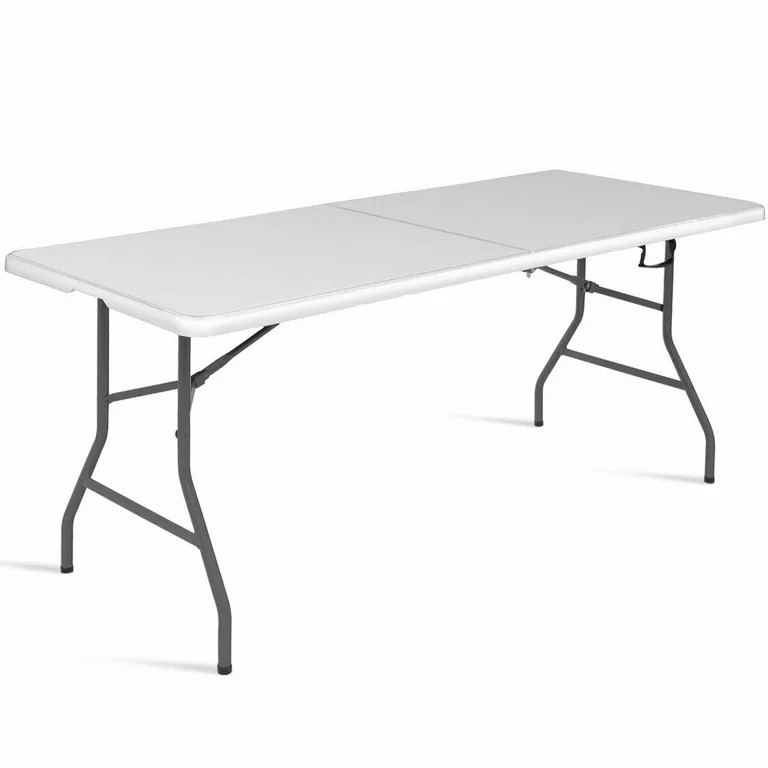 Costway 6' Folding Table Portable Plastic Indoor Outdoor Picnic Party Dining Camp Tables - Walmar... | Walmart (US)
