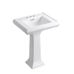 Kohler Memoirs® Ceramic 24" Pedestal Bathroom Sink with Overflow | Wayfair | Wayfair North America