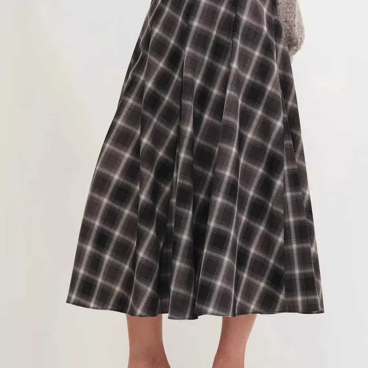 Plaid Midi Skirt | Charming Charlie