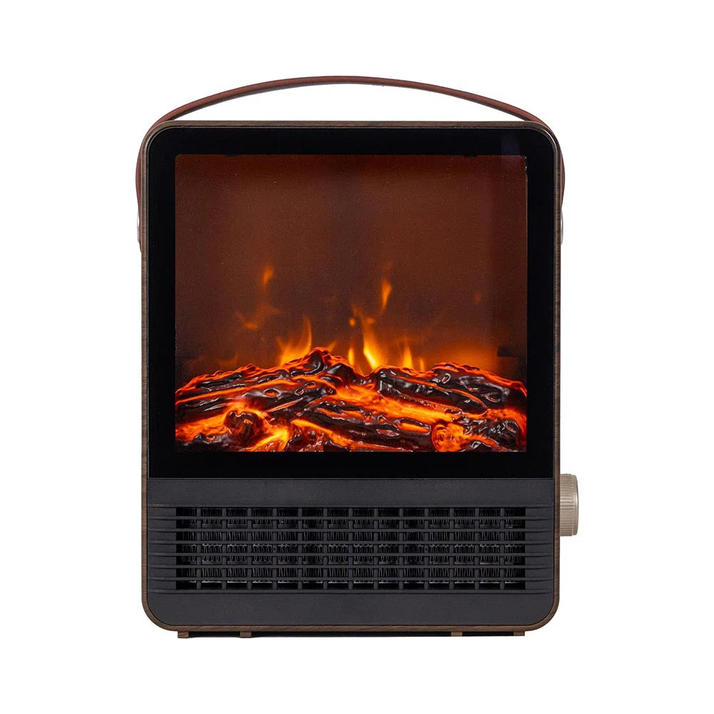 Hearth Brands Hearth Brands Electric Fireplace Portable Space Heater with 3D Flame Effect | 1500W... | Wayfair North America
