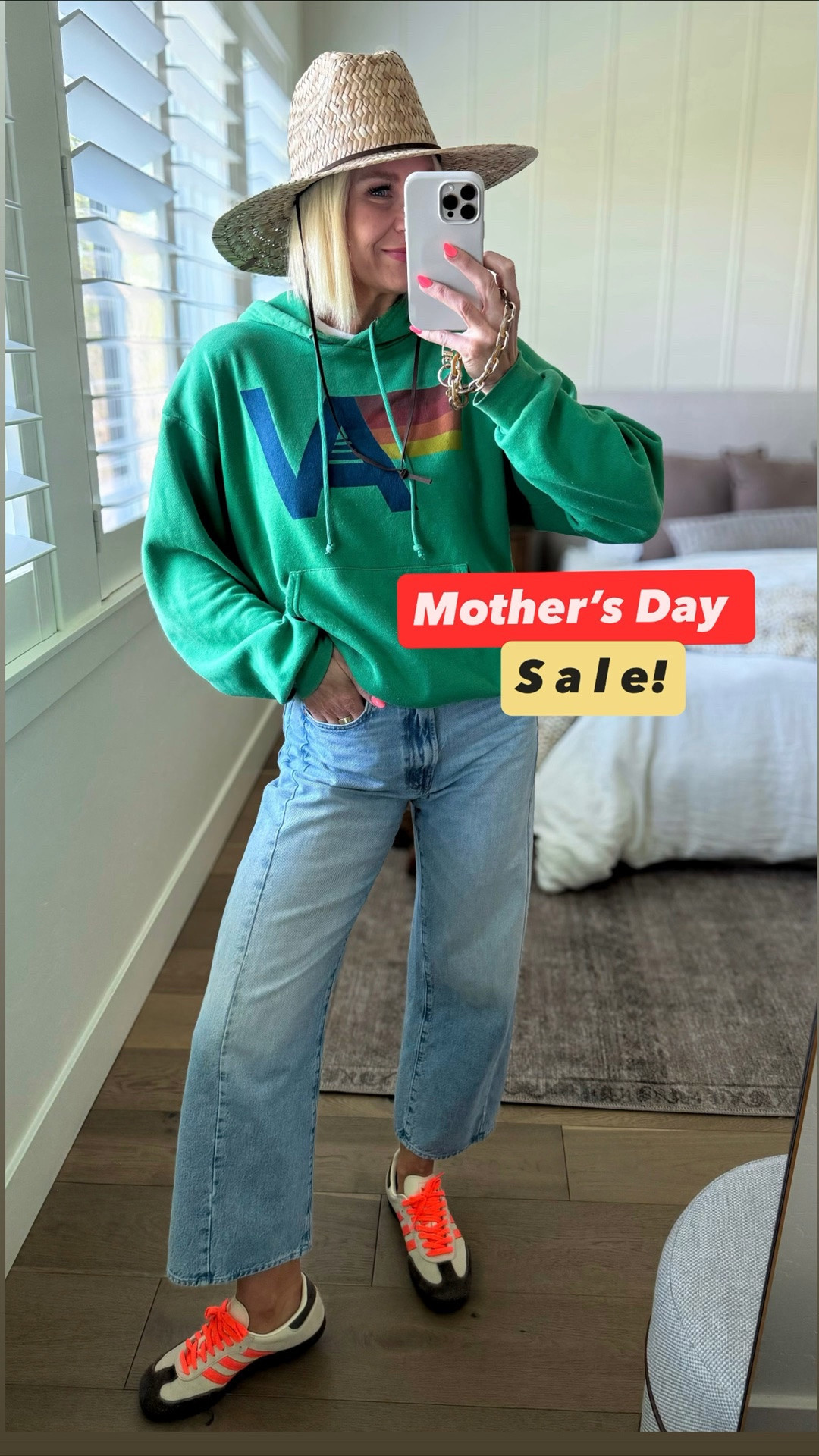 know it looks like ‘just a sweatshirt’…
but it’s actually my most worn, cost-per-wear WIN 🫶
Promise, you will LOVE.
Use code: MDAY20 for 2030% off sitewide 
I have these in size small and medium— wearing a SMALL here. Sizing is unisex so sizes run a little bit bigger than a traditional women’s size.

#LTKgrwm #LTKMothersDay #LTKmomlife