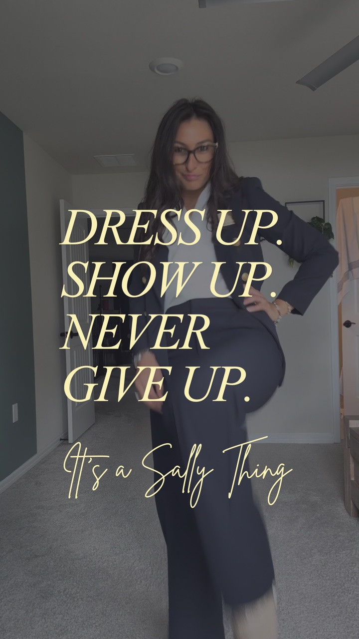 Sweatpants for the moments I need to reflect. A power suit for the moments I’m ready to make a move. 🤍

Dress up. Show up. Never give up.

It’s not just a Sally thing. ✨It’s a YOU thing! 

Suit: @express 
Check out my LTK 

#ItsASallyThing #DressUpShowUp #NeverGiveUp #PowerSuit #oliviapopeenergy