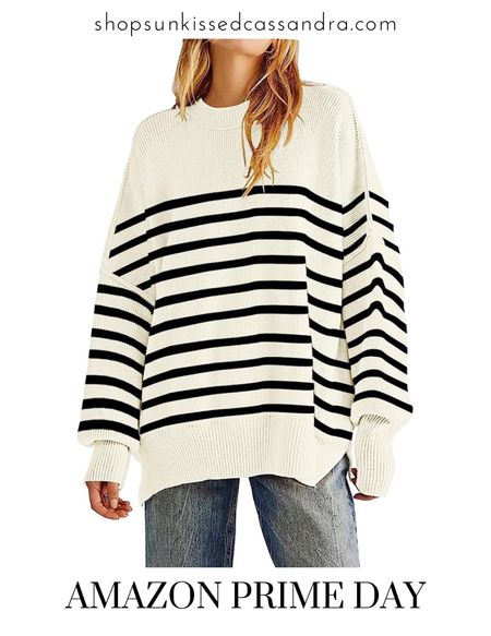 I absolutely love this oversized nautical sweater from Amazon that is under $30 for Prime Day! 

#LTKSeasonal #LTKsalealert #LTKxPrimeDay