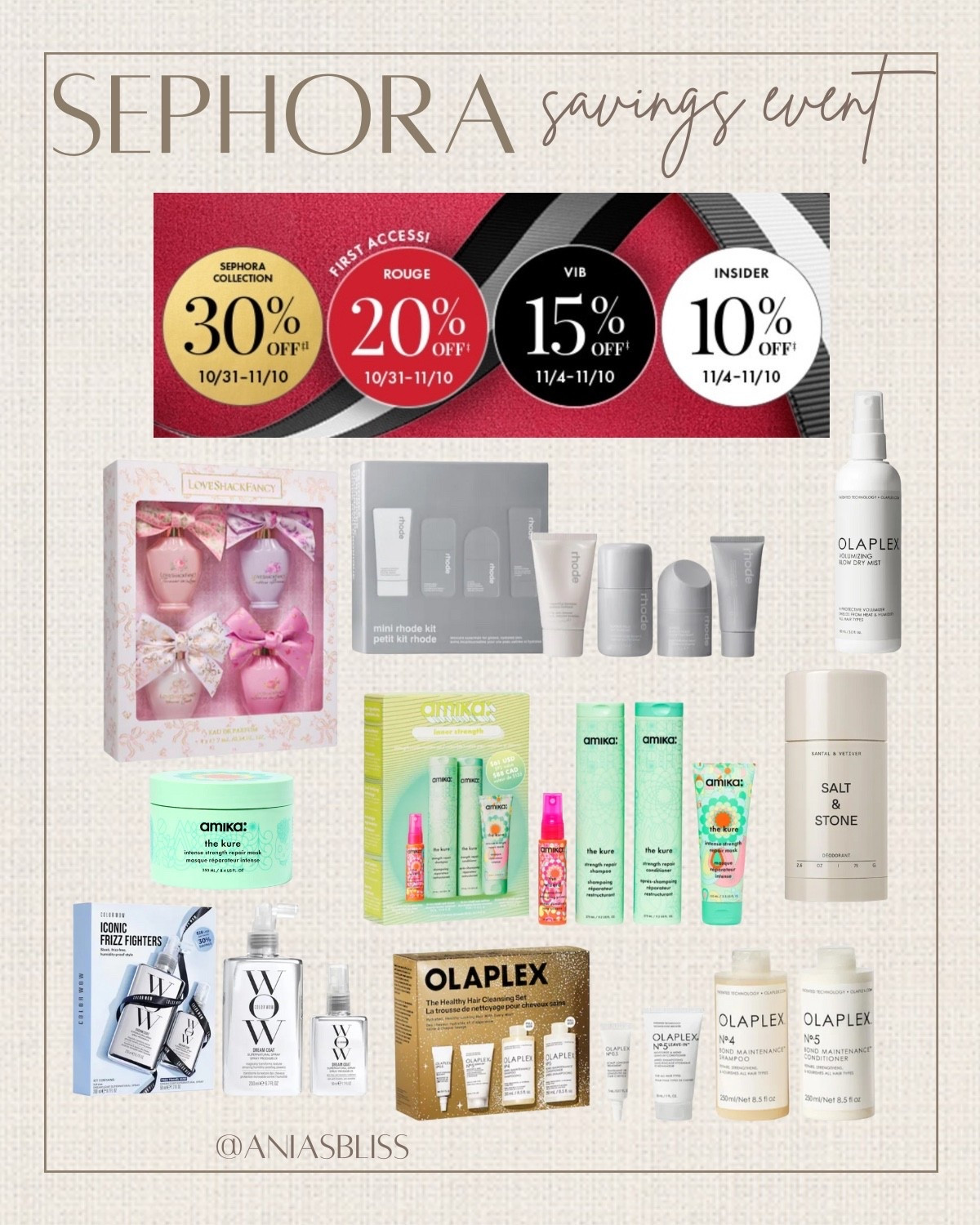 Sephora savings event starts today for Rouge! 20% off with code: EVERYTHING 
Linking some of my favorites💕 great time to start on Christmas gifts 🎁 

#LTKGiftGuide #LTKHoliday #LTKBeauty