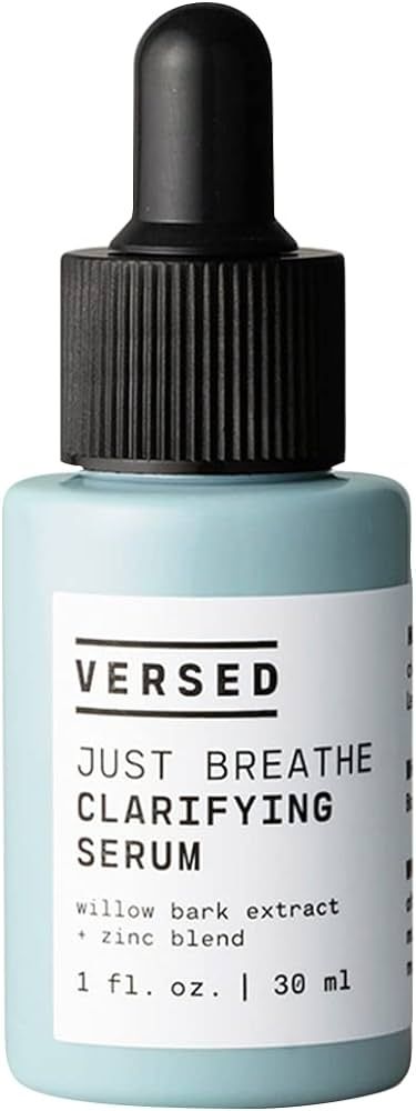 Versed Just Breathe Clarifying Facial Serum - Blend of Antioxidants, Niacinamide, White Willow an... | Amazon (US)