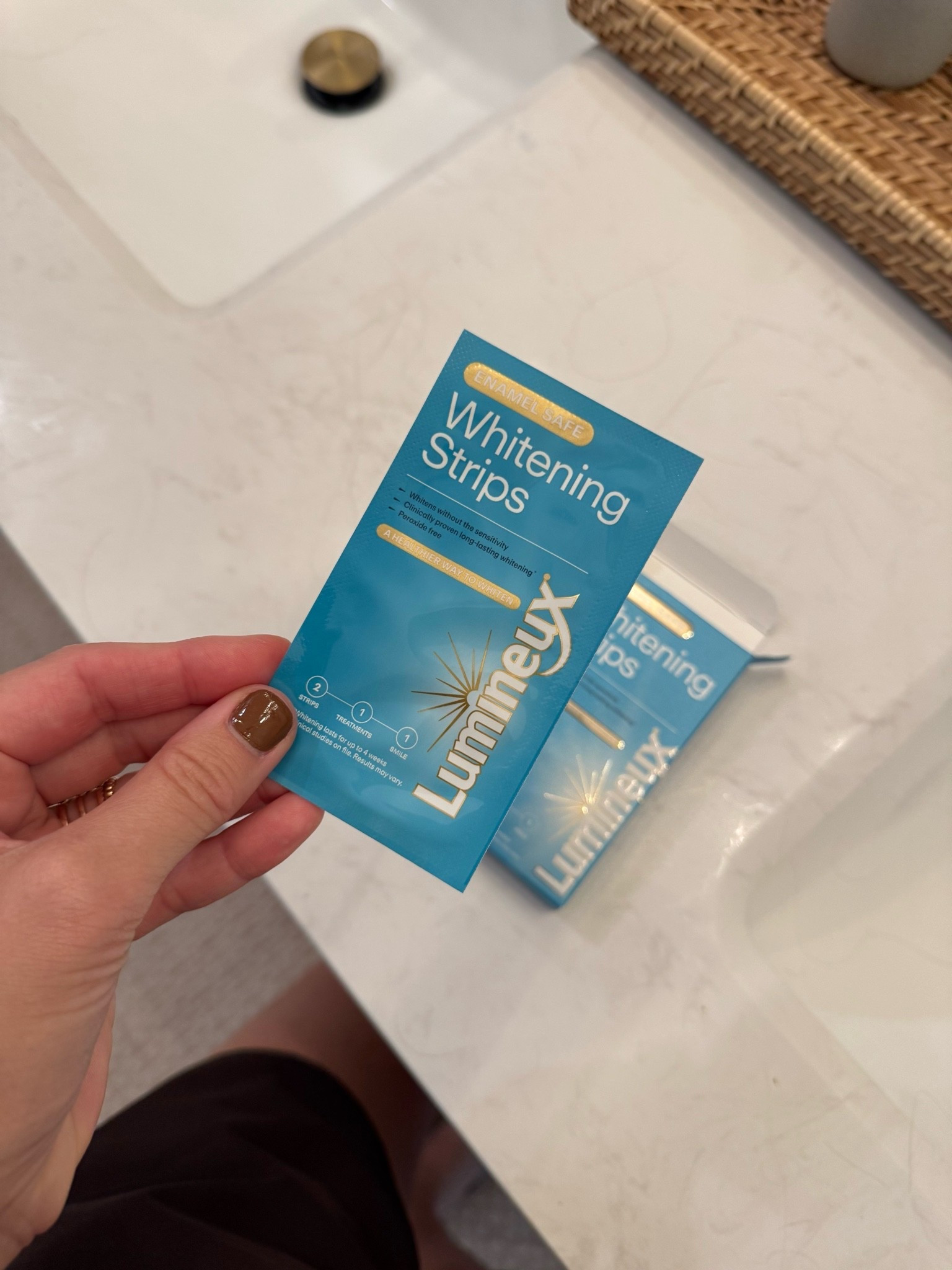 My favorite lowtox whitening strips!

#LTKselfcare #LTKdayinmylife #LTKOver40
