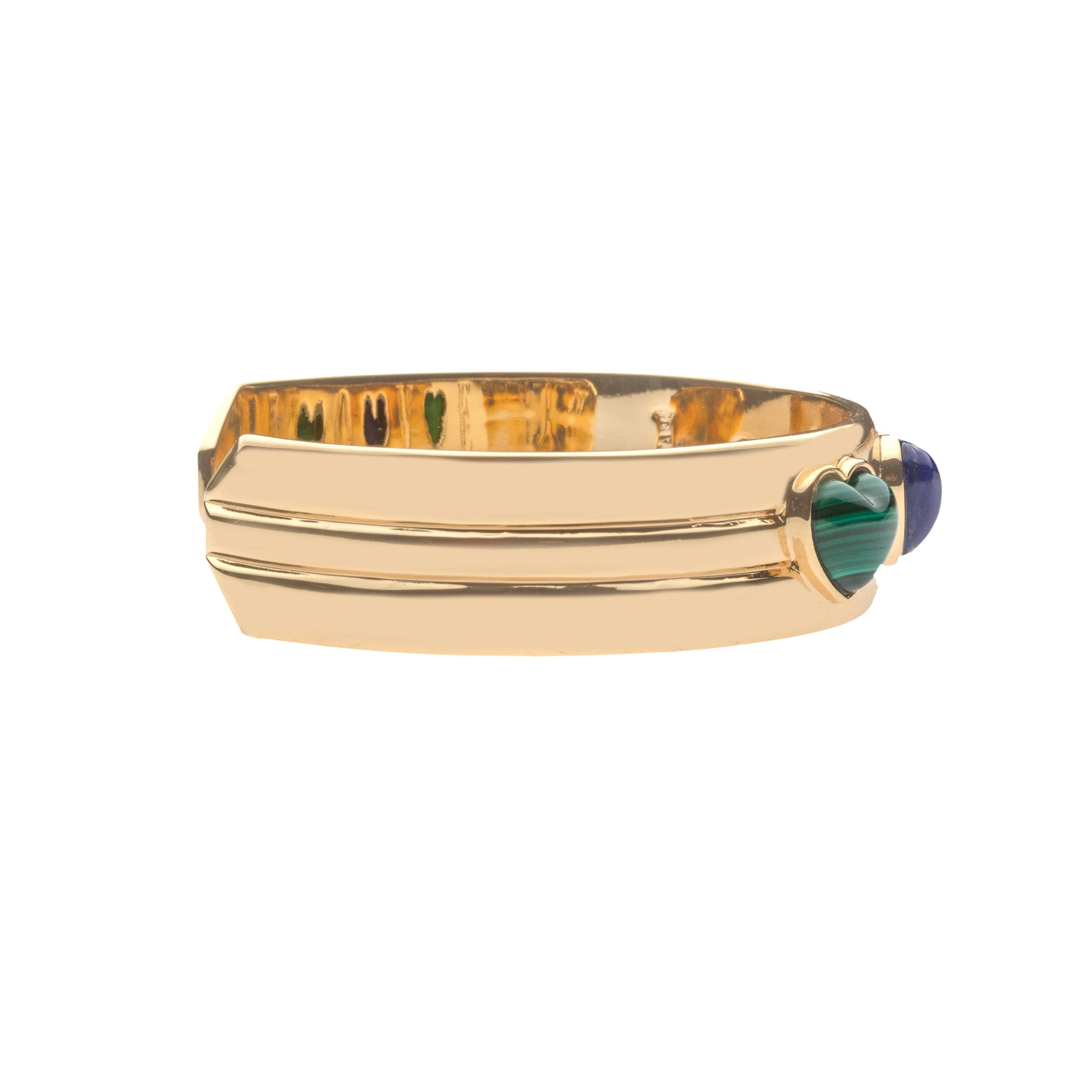 LOVE Set In Stone Heart Cuff | Jane Win