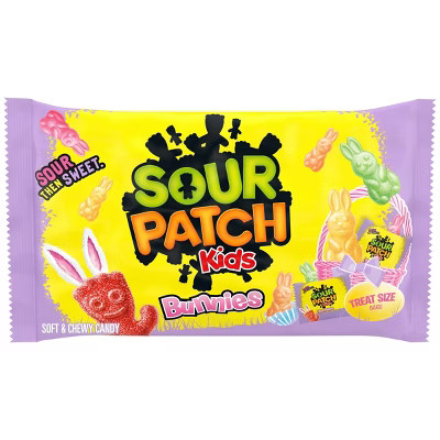 Sour Patch Kids' Easter Bunnies Soft & Chewy Candy Treat Size - 7.9oz | Target