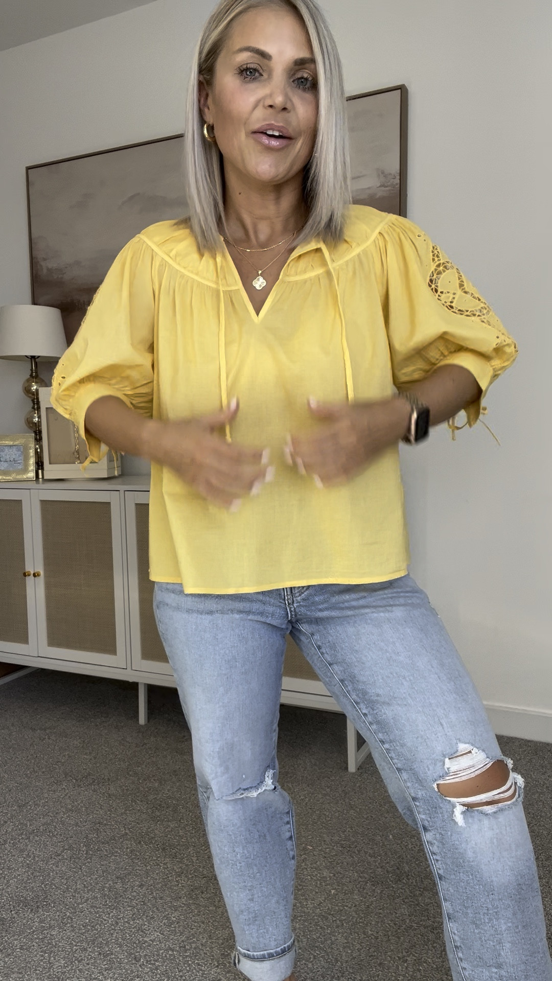 Old Navy Spring Outfit🌸
How gorgeous is this top for spring! It’s lightweight and super comfortable- would also be perfect for a vacation with some shorts! 

Old navy, spring outfits, vacation outfits, sandals, jeans, casual style, crossbody bag, old navy fashion finds, old navy style, petite style, petite fashion

#LTKMidsize #LTKWatchNow #LTKFindsUnder50