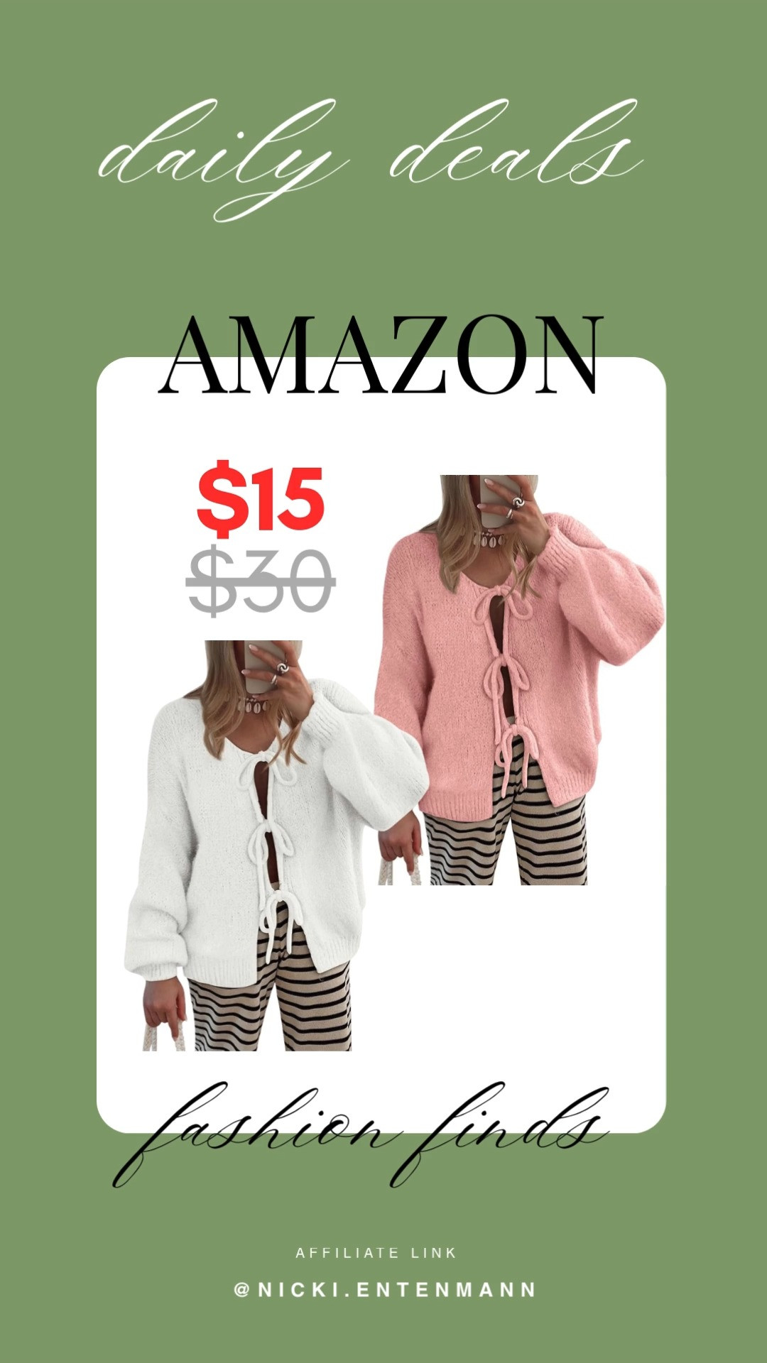 Code: 3EGLYETK	- This fall fashion puff sleeve bow knit sweater brings cheerful charm and cozy style to everyday looks with playful ease. #FallFashion #PuffSleeveTop #BowSweater #WomenStyle #KnitWear #TrendyLooks #FashionEssentials #StylishComfort #SeasonalWardrobe #ChicOutfits 🍂👗✨
 

 #LTKootd #LTKSeasonal #LTKSaleAlert