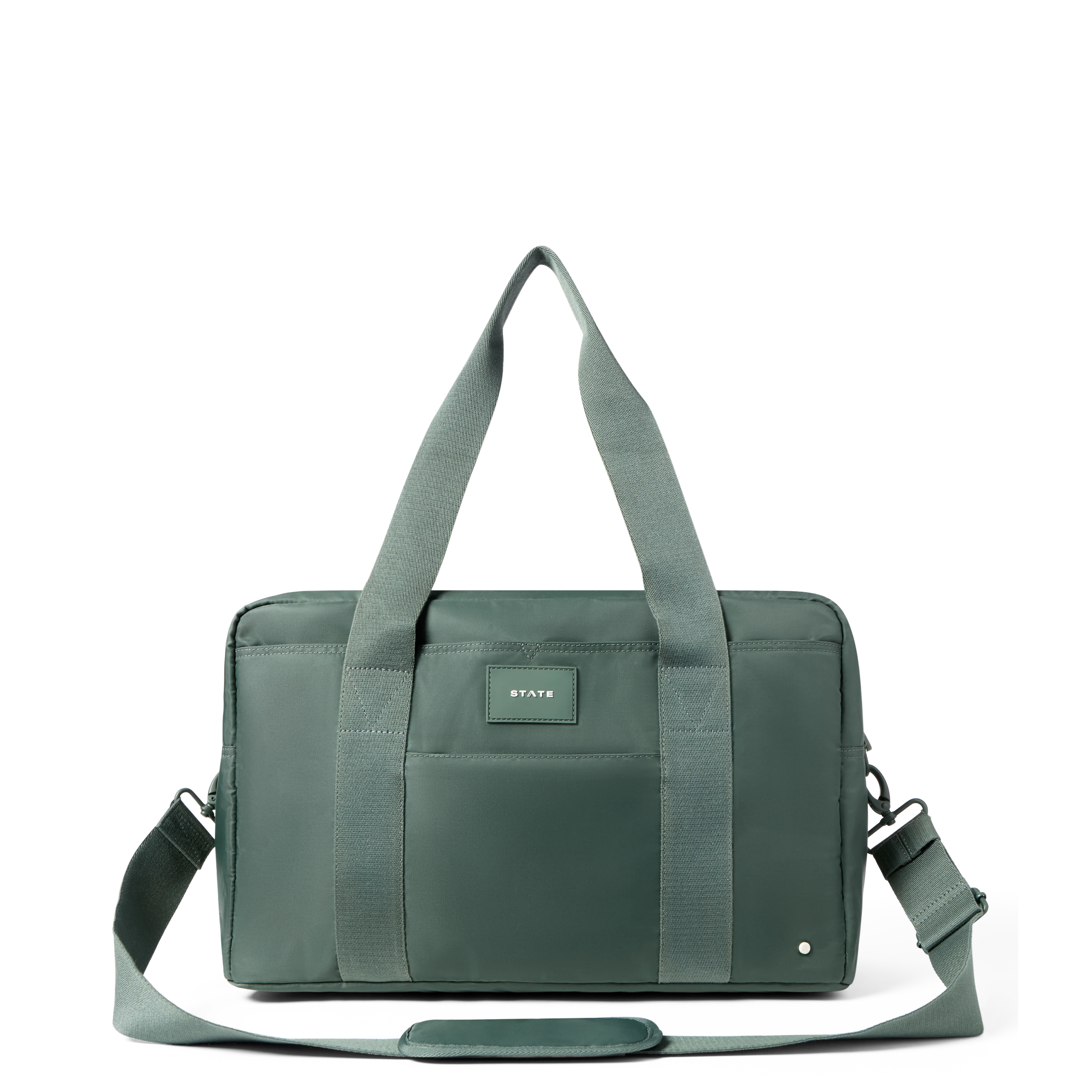 STATE Bags | Wellington Weekender Medium Nylon Olive | STATE Bags
