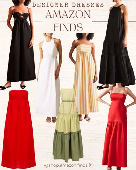 Designer dresses from Amazon!

#LTKSeasonal #LTKstyletip